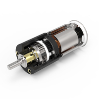 Zhaowei 16mm 100rpm 500rpm Boîte de vitesses planétaire à bas régime Moteur à engrenages à courant continu sans balais avec encodeur pour la Transmission de direction de caméra domestique