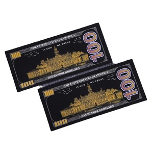 Billetes Falsos de Dólares Estadounidenses al por Mayor en Negro, Billetes de Banco No Circulantes Coleccionables de Papel para Souvenir - Product Image 5