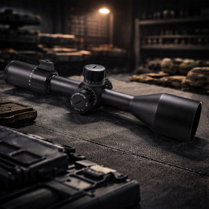 Mira Táctica de Largo Alcance TYPHON 5-25X56 FFP, Mira de Caza de Precisión con Retícula Iluminada, Impermeable, Antigolpes y Óptica Ajustable - Product Image 1