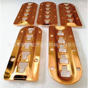 Golden <b>Bed</b> Hinge 142mm X 51mm Durable Iron Electroplated For <b>Soft</b> <b>Bed</b> <b>Frame</b> Connectors - Product Image 3