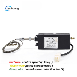 OUCHUANG HY-<span class=keywords><strong>PL</strong></span> 12V 24V Diesel Generator Elektrische Gaspedaalregelaar Flameout Solenoid Klep Schakelaar Onderdelen Accessoires - Product Image 2