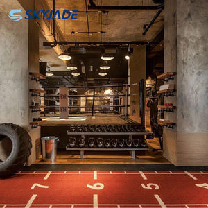 Couleur personnalisée Chine GYM Gazon Piste de <span class=keywords><strong>luge</strong></span> Gazon artificiel avec numéros Produit de haute qualité - Product Image 5