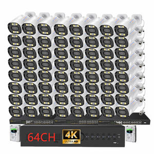 Jianvision 64CH 4K NVR 네트워크 CCTV 시스템 금속 총알 IP 카메라 3x24CH POE 스위치 24TB 하드 드라이브 PC 야간 투시경 CMOS - Product Image 1