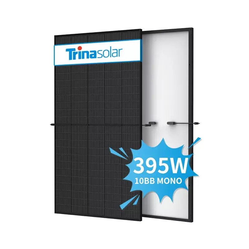 Fabrika doğrudan satış 400w 420w 425w Perc monokristal TSM-DE09.05 bal PE06H mono siyah güneş panelleri
