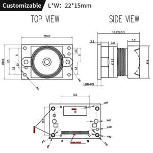 AR0144 Obturateur global 720P 66fps Capture de mouvement VR AR MR <span class=keywords><strong>Robot</strong></span> Petit module de caméra - Product Image 5