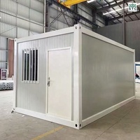 Maison préfabriquée extensible et économique Support de conception libre Maisons de conteneurs modulaires Chambre à coucher Entrée Atelier Centre commercial Sous-sol Salle à manger