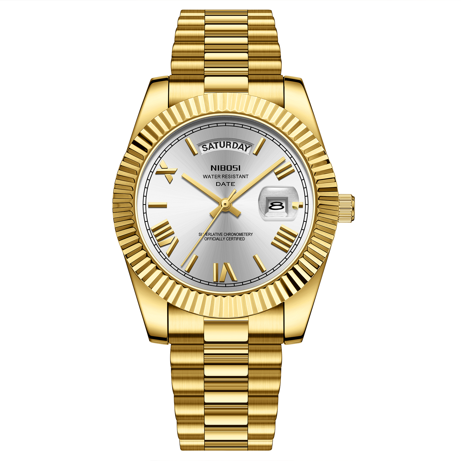 Gold White (with box)