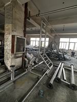 Equipo de Fitness para Exteriores de Acero Inoxidable 304 316 de Alta Calidad, Sistema de Entrenamiento de Escalada con Escalera Aérea de Suspensión