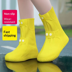 Copriscarpe Impermeabili per Uomo e <span class=keywords><strong>Donna</strong></span>, Stivali da Pioggia alla Moda per Adulti, Resistenti all'Usura, Vendita all'Ingrosso - Product Image 4