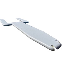 Plateforme flottante gonflable InflaToGo pour jet-skis, taille OEM pour parcs aquatiques