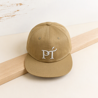 Casquette de baseball unisexe en coton brodée en 3D, à 6 panneaux, non structurée, à visière plate, avec fermeture snapback, vente en gros