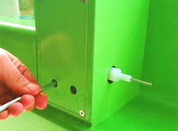 Máquina de Detección de Inyectores Diesel Mini de Venta Caliente de Fábrica ZQYM para Inspeccionar los Detalles Internos del Inyector