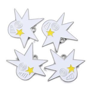 Customize Your Own Logo Chain Pendant Logo Cartoon Cool Soft Enamel Alloy Stainless Steel Pendant Charms <strong>Necklace</strong> - Product Image 6