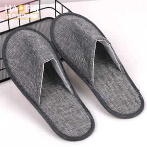 Pantuflas Desechables para Hotel y Spa, 100% Algodón, Suaves, Planas, Punta Abierta, Ecológicas, Duraderas, Cómodas para Viajar - Product Image 5