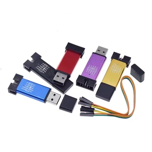 Module émulateur de prise USB ST-Link V2 stlink mini STM8 STM32 ST LINK avec couvercle pour téléchargement et programmation - Product Image 2