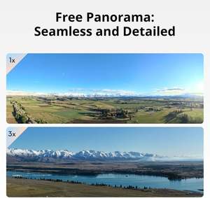 Drone DJI Air 3S Fly More Combo com Detecção Omnidirecional 4K/60fps, Câmera Grande Angular e Teleobjetiva Média com CMOS de 1", 3 Baterias para Voo Prolongado - Product Image 4