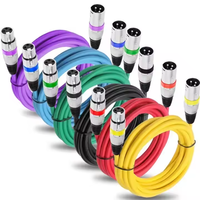Câble XLR personnalisé de haute qualité pour table de mixage audio et microphone, utilisation professionnelle, connecteur mâle-femelle 3 broches