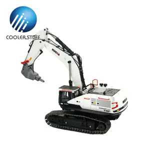 Wholesale 4in1 toy car-Coolerstuff HUINA 1594 4in1 excavadora 4in1 excavator toy remote control machine construction car model