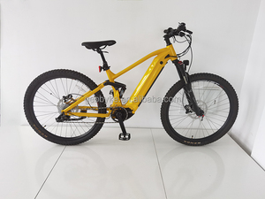 Bicicleta Eléctrica de Montaña de Suspensión Completa de Alta Calidad de <span class=keywords><strong>27.5</strong></span> Pulgadas, Motor Central de 48V 250W, Batería Integrada, 9 Velocidades, Aleación de Aluminio - Product Image 2