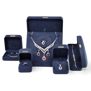 Inner and Outer <b>Velvet</b> <b>Jewelry</b> Packaging <b>Box</b> Customized Logo <b>Jewelry</b> <b>Box</b> Wholesale of <b>Jewelry</b> <b>Box</b> Sets - Product Image 1