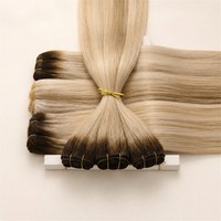Extensions de cheveux humains vierges de haute qualité, meilleurs lots de mèches alignées avec la cuticule