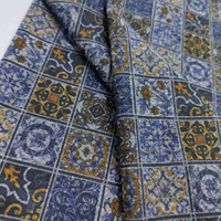 Tissu jacquard tricoté en polyester et spandex Reyong 380 GSM de haute qualité et confortable pour costumes et pantalons