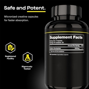 Cápsulas de Creatina Monohidrato OEM/ODM para Mejoramiento Masculino, Fórmula Líquida Oral de Alta Potencia para el Rendimiento en Adultos - Product Image 3