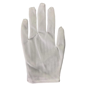 Утолщенные, износостойкие, двусторонние перчатки с точечным покрытием из полиуретана, антистатические, белые, мягкие, приятные для кожи - Product Image 5