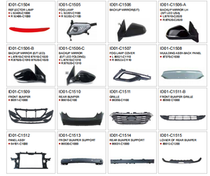 <span class=keywords><strong>86350</strong></span>-<span class=keywords><strong>C1100</strong></span> pièces d'auto calandre de voiture calandre de pare-chocs calandre de capot de radiateur avant pour Hyundai Sonata 2015 2016 2017 - Product Image 4