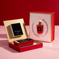 Parfum haut de gamme personnalisé OEM/boîte-cadeau emballage cosmétique fait à la main pour la Saint-Valentin/mariage-emballage de boîte d'affaires