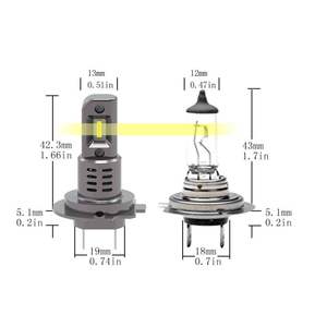<span class=keywords><strong>Prix</strong></span> usine H11 ampoule de phare LED H8 H9 H10 H16 JP 60W Canbus 4000LM DRL voiture feux diurnes Auto Led Ampoule de phare - Product Image 4