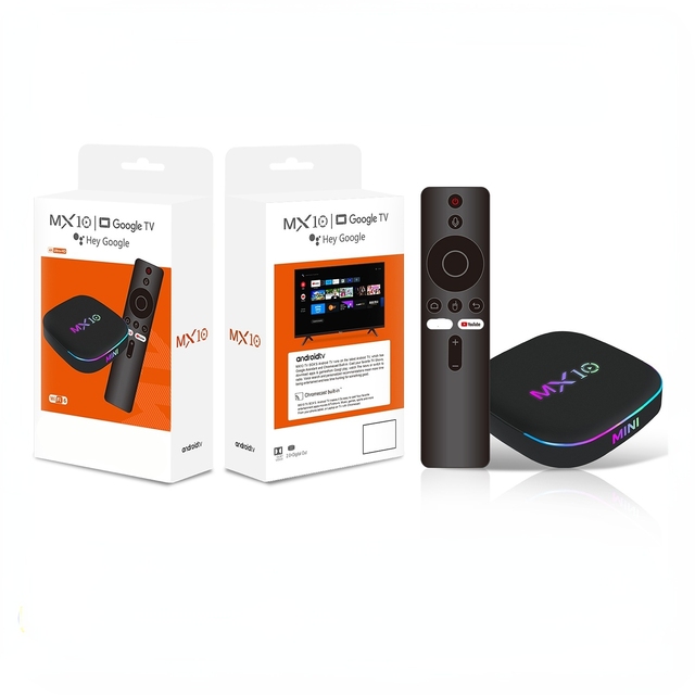 Hot Lifetime Free MX10-Z4 Super TV Box Smart TV Box with Single Wifi+100M Ethernet IR Remote Media Player