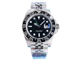 Reloj mecánico automático deportivo de lujo, <span class=keywords><strong>hora</strong></span> dual, posición de esfera con bisel de cerámica de 40MM, movimiento 3285 con alarma, novedad - Product Image 6