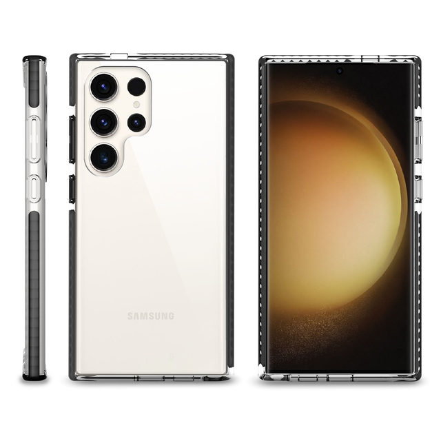 Original Factory Custom Phone Case Clear TPU PC Anti-Drop Anti-scratch Cover for Phone S22 S23 S24 ultra Shockproof Phone Case