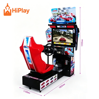 Machine de jeu d'arcade de course à monnayeur en métal, simulateur de conduite, pour centre de divertissement familial - Grande Vente