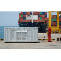 Pack d'alimentation de type conteneur de 20 pieds avec 30 prises, type marine, pour moteur diesel Stamford à commande à distance, pour conteneurs frigorifiques, modèle Dubai Vessel