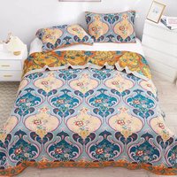 Couverture personnalisée quatre saisons en coton lavé, couverture de lit en tissu éponge