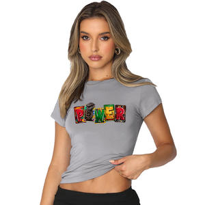 Toppe personalizzate per il mese della storia nera in ferro su trasferimento DTF adesivi per trasferimenti termici pronti a premere per abbigliamento con cappuccio T-Shirt - Product Image 2