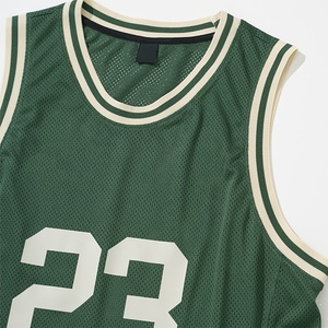 Personalized Your Team Logo Design Mesh Basketball Jersey Sleeveless 100% Polyester Basketball Uniform High Quality - Product Image 3