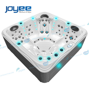 Joyee thiết kế tốt nhất nóng bán ngoài trời bồn tắm nước nóng nhập khẩu ariestech acrylic Trung Quốc Whirlpool Nhà cung cấp nhà máy Spa Kinh Tế bể sục - Product Image 6