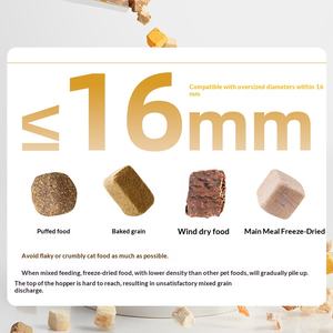 Distributeur de nourriture intelligent pour animaux de compagnie 6L avec caméra, vision nocturne grand angle, machine d'alimentation programmée pour chiens, portable - Product Image 4