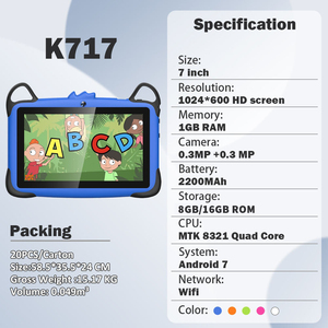 Tablette pour enfants <span class=keywords><strong>Bebe</strong></span> Tab personnalisée Bebetab B88 1 Go + 8 Go Rom Wifi OEM 7 pouces - Product Image 2