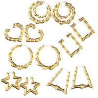 Bulk bamboo earrings deals