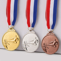 Fabricant Médaille Vente en gros 3D Or Argent Bronze Alliage de zinc Médaille en métal