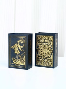 골드 포일 웨이트 타로 맞춤형 보드 게임 카드 (십자가 및 패션 테마, 방수) - Product Image 2