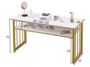 Hotsale Modern Wood Multifunctional Eco-Friendly Black <b>Nail</b> Salon Furniture <b>Nail</b> <b>Tables</b> & Desk - Product Image 4