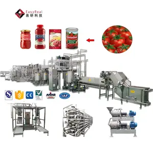 High Output Tomato Sauce Ketchup Production Line Equipment Fruit Jam Production Line Price