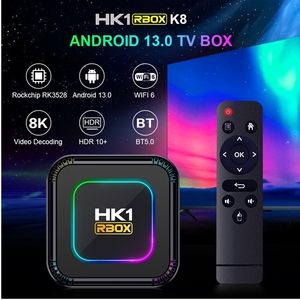 Boîtier TV Android 13 HK1 <span class=keywords><strong>RBOX</strong></span> K8 à succès avec télécommande IR/Vocale, 2G/4G RAM, 16G/32G/64G/128G ROM, WiFi 2.4G/5.8G, Lecteur Multimédia 4K - Product Image 3