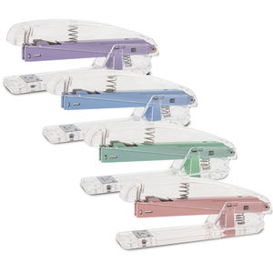 JSM warna-warni bersinar Mini logam 26/6 Stapler 26/4 dan Nailer untuk penggunaan kantor - Product Image 6