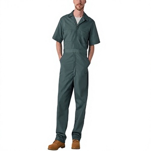 Overoles Desechables de Manga Corta Color Verde Lincoln para Hombre, Marca Mangoes Fashion, ANSI Clase 1, Traje de Seguridad Impermeable, Ropa OEM/ODM - Product Image 1